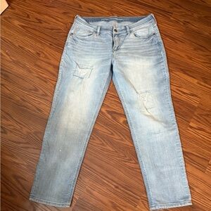 Old Navy Women's Light Blue Straight Leg Jeans